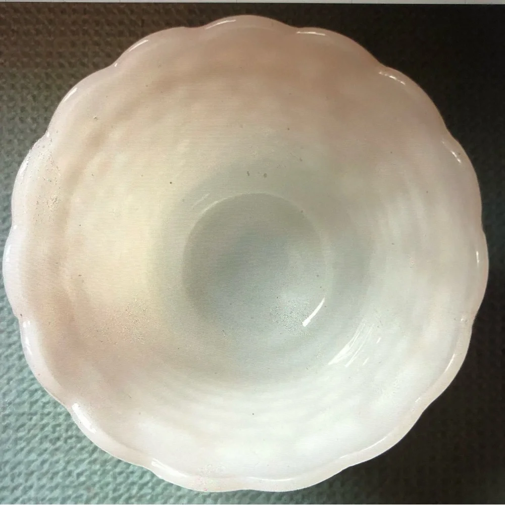 Vintage Fire-King Milk Glass Bowl/Vase